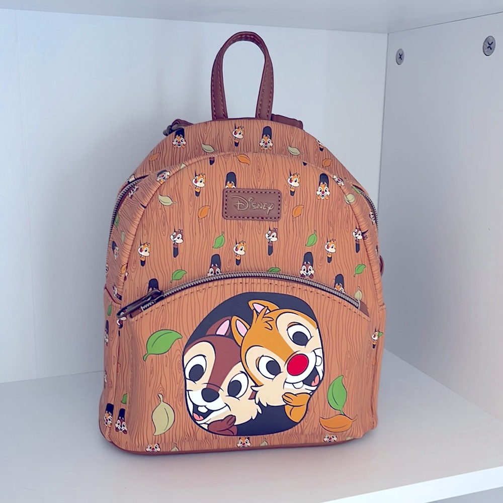 Disney Loungefly Chip 'N Dale Mini Backpack